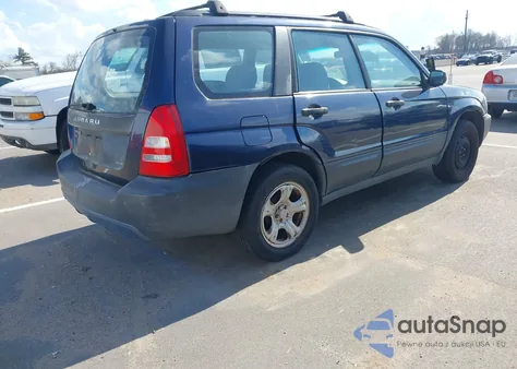 2005 Subaru Forester 2.5X z USA, uszkodzony, nr VIN JF1SG63615H744650